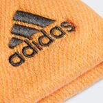 Muñequeras Adidas Naranjas Detalle