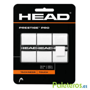Blister 3 overgrips Head Prestige blancos