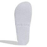 Suela de las Chanclas Adidas Adilette Aqua Blancas Suela de las Chanclas Adidas Adilette Aqua Blancas