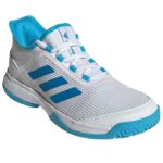 Zapatillas Adidas Adizero Club blancas-azules 2022 Zapatillas Adidas Adizero Club blancas-azules 2022