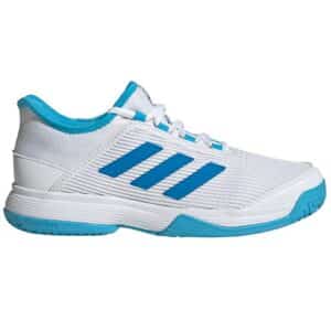 Zapatillas Adidas Adizero Club blancas y azules