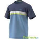 Camiseta Adidas Club Azul-Lima