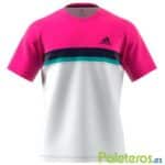 Camiseta Club Rosa-Blanca Adidas Camiseta Club Rosa-Blanca Adidas