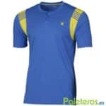 Camiseta K-Swiss Henley Crew Strong Blue