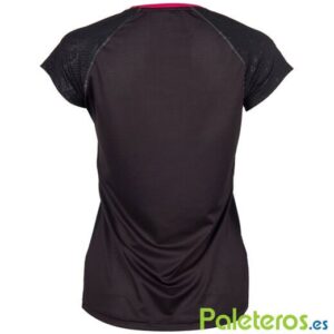 Camiseta KSwiss Hypercourt Express Negra Mujer