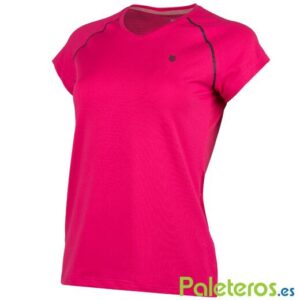 Camiseta K-Swiss Hypercourt Rosa Mujer