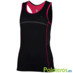 Camiseta Tirantes K-Swiss Hypercourt Speed Negra