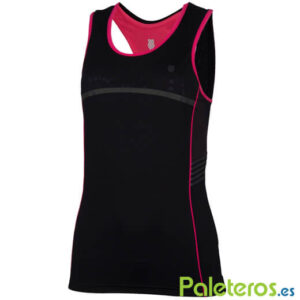 Camiseta Tirantes K-Swiss Hypercourt Speed Negra