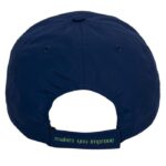 Gorra Nox Azul Logo Verde Detalle