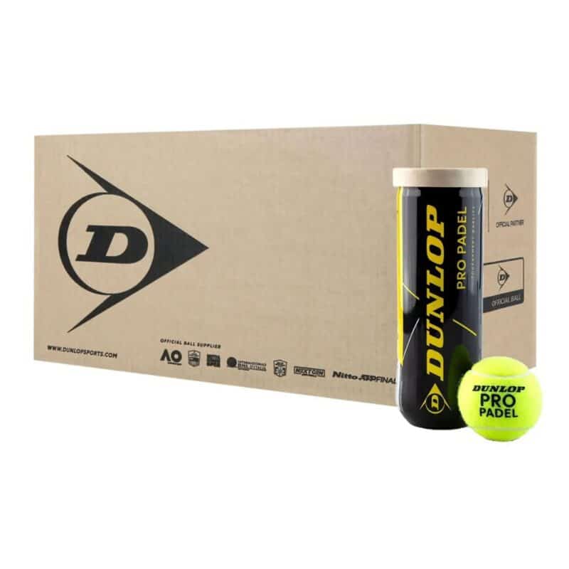 Dunlop Pro padel cajon de pelotas Dunlop Pro padel cajon de pelotas