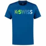 Camiseta KSwiss Hypercourt Azul Camiseta KSwiss Hypercourt Azul