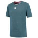 Camiseta K-Swiss Hypercourt Melange 3 gris Camiseta K-Swiss Hypercourt Melange 3 gris