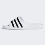Chanclas Adidas Adilette Aqua Blancas-Negras 2020