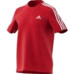 Camiseta Adidas 3 bandas Scarlet 2021