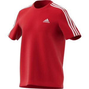 Camiseta Adidas 3 bandas Scarlet 2021