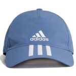 Gorra Adidas Baseball Aeroready 3 bandas azul 2021