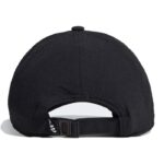 Gorra Adidas Baseball Aeroready 3 bandas negro 21 Gorra Adidas Baseball Aeroready 3 bandas negro 21