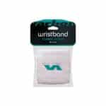 Muñequeras Varlion Classic Woman blanco y turquesa