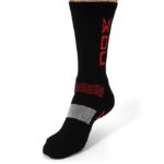 Calcetines Nox Negro-Rojo