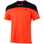 Camiseta KSwiss Hypercourt naranja 2021