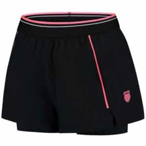 Short negro y rosa mujer K-Swiss