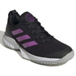 Zapatillas Adidas Courtflash Woman negras-moradas