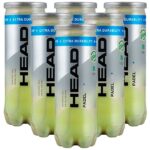 6 Botes de pelotas HEAD Padel PRO+ 6 Botes de pelotas HEAD Padel PRO+