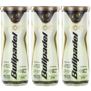 Tripack Pelotas Bullpadel Next