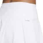 Detalle Falda Blanca Adidas Club Mujer