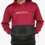 Sudadera Bullpadel Imbui Hombre Burdeos