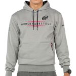 Sudadera Bullpadel Radu WPT Gris Medio Vigore