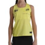 Camiseta tirantes Bullpadel Llave amarilla Camiseta tirantes Bullpadel Llave amarilla