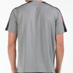 Espalda Camiseta Bullpadel Robine Gris