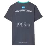 Camiseta NOX Oficial Agustín Tapia Gris Oscuro