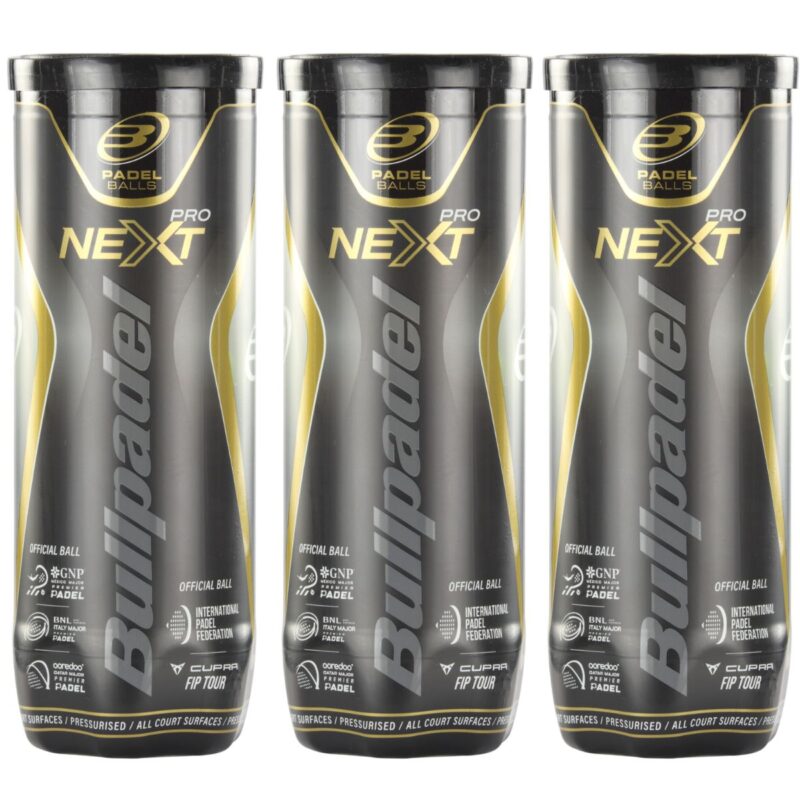 Tripack Pelotas Bullpadel Next Pro Tripack Pelotas Bullpadel Next Pro