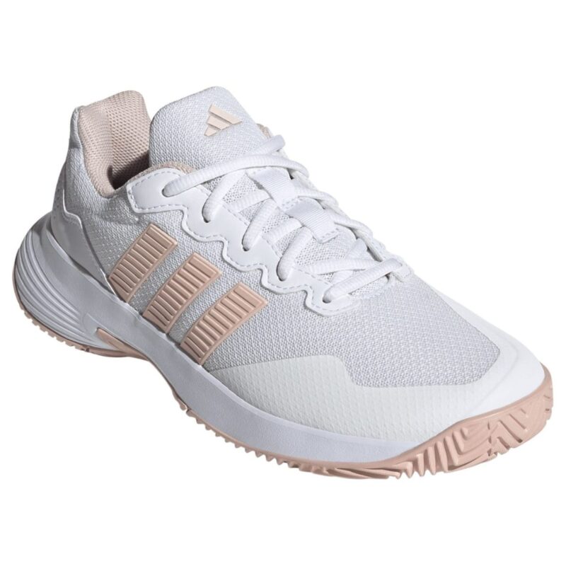 Detalles de las Zapatillas Adidas Gamecourt 2 Woman Blancas