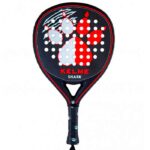 pala padel kelme shark 2022 negra roja