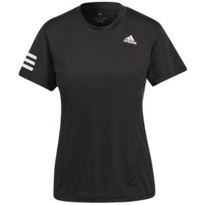Camiseta Adidas Manga Corta Club Negra