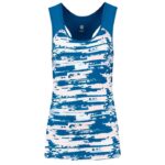 Camiseta Tirantes Mujer K-Swiss Tac Hypercourt Stripe Tank Azul