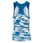 Camiseta Tirantes Mujer K-Swiss Tac Hypercourt Stripe Tank Azul
