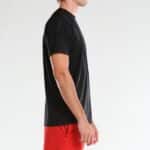 Camiseta Bullpadel Odeon Negra 2023 Camiseta Bullpadel Odeon Negra 2023