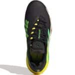 Zapatillas Adidas Barricade negras-verdes