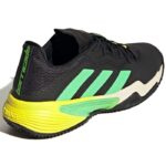 Zapatillas Barricade espiga negras-verde Adidas
