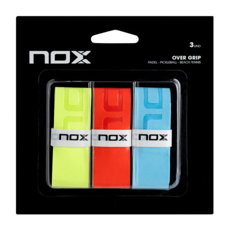 Blíster 3 Overgrips NOX Pro de colores Blíster 3 Overgrips NOX Pro de colores
