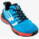 Zapatillas Bullpadel Vertex Hybrid Fly azules y rojas Zapatillas Bullpadel Vertex Hybrid Fly azules y rojas