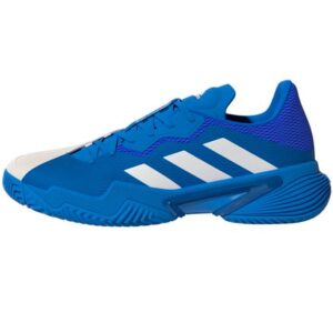 Zapatillas Adidas Barricade azul y blanca