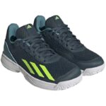 Zapatillas Junior de Adidas CourtFlash Verdes Zapatillas Junior de Adidas CourtFlash Verdes