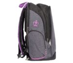 Mochila de Black Crown Planet Negra y Malva Mochila de Black Crown Planet Negra y Malva