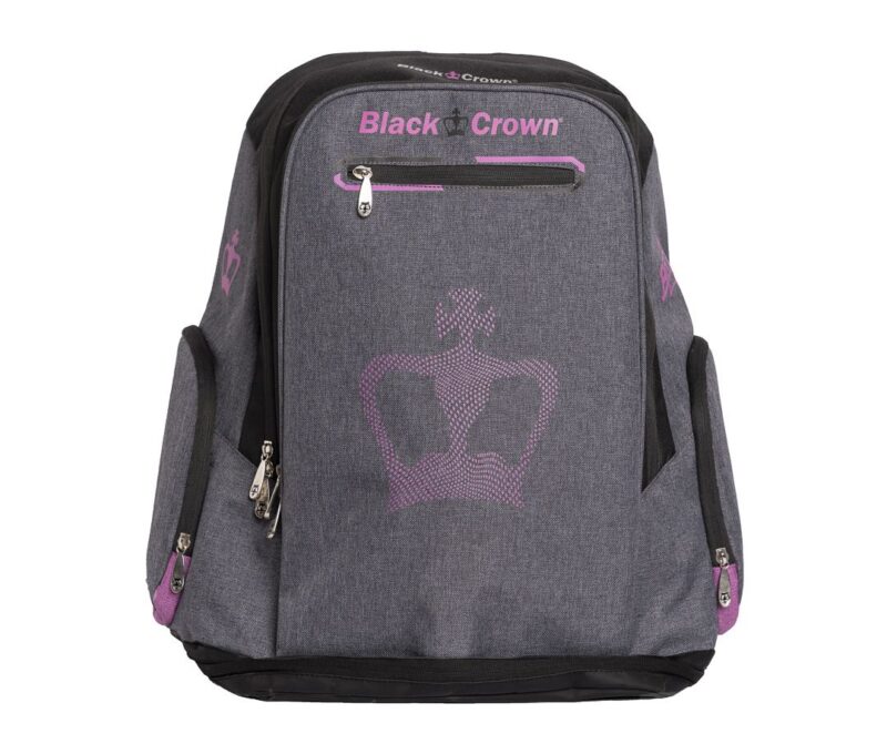 Mochila Planet Malva y Negra de Black Crown Mochila Planet Malva y Negra de Black Crown
