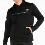 Detalle Sudadera Bullpadel Lipis Negra